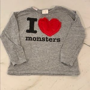 ZARA BabyGirl 2 - 3T long-sleeved tee.